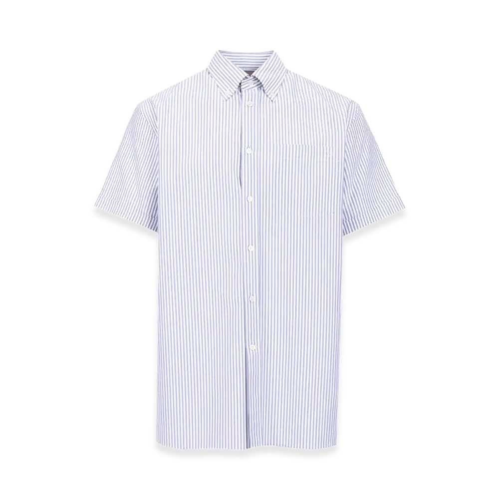 Valentino Shirt Short Sleeves "Striped/Blue"