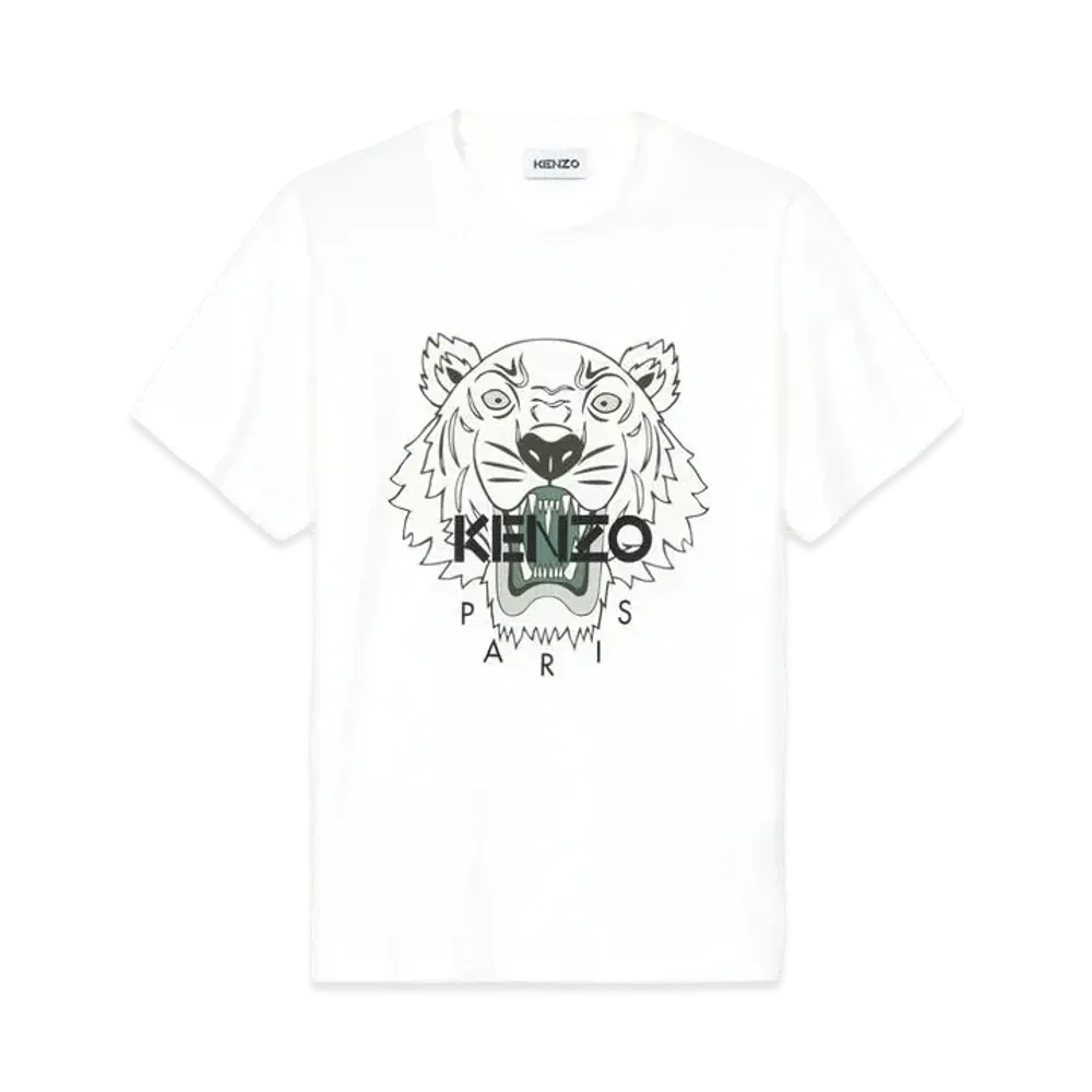 KENZO T-Shirt tigre Tigre "White"