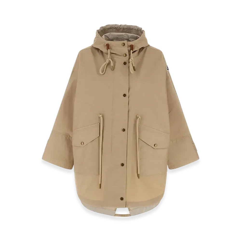 MONCLER Women's Brunnera Parka Coat "Beige"