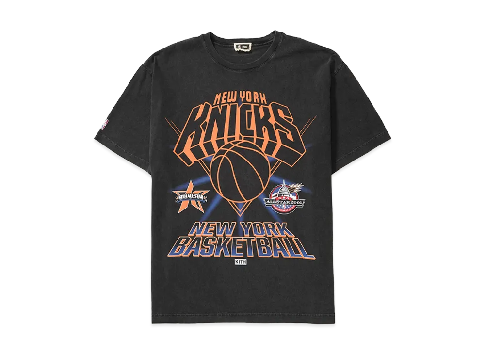 Kith x NBA All-Star New York Knicks Vintage Tee "Black"