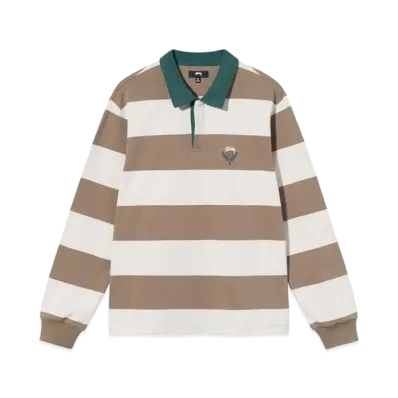 Stussy BIG STRIPE RUGBY "Natural"