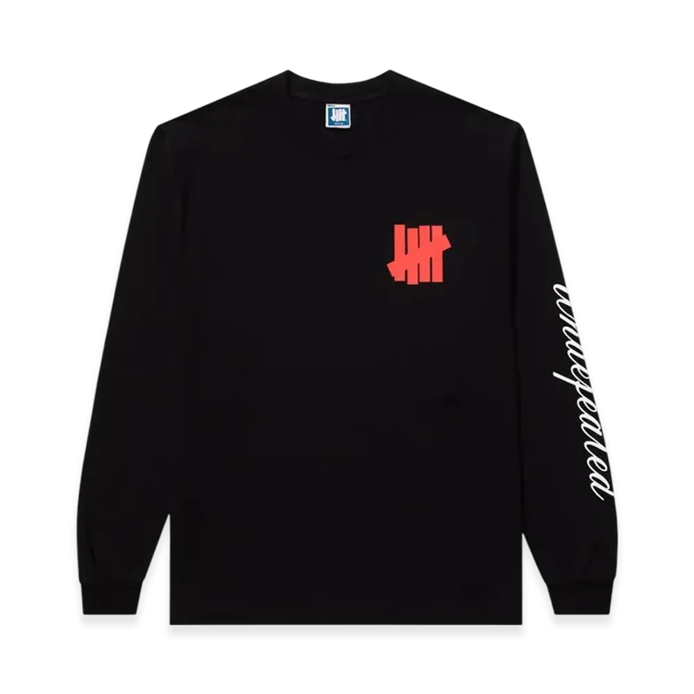 UNDEFEATED Sportsman L/S Tee "Black"
