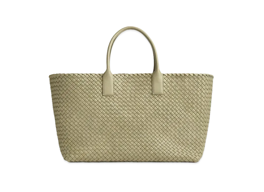 Bottega Veneta Cabat "Travertine"