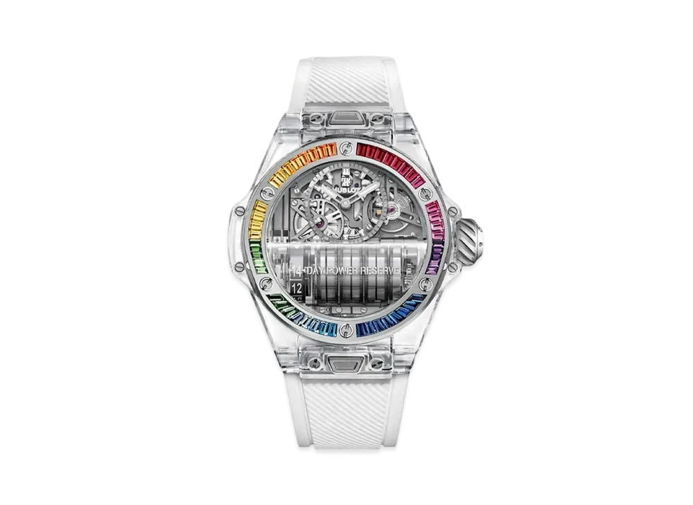 HUBLOT Big Bang MP-11 Power Reserve 14 Days Sapphire Rainbow 45mm