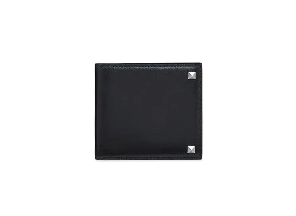 Valentino Rock Studs Wallet "Black"