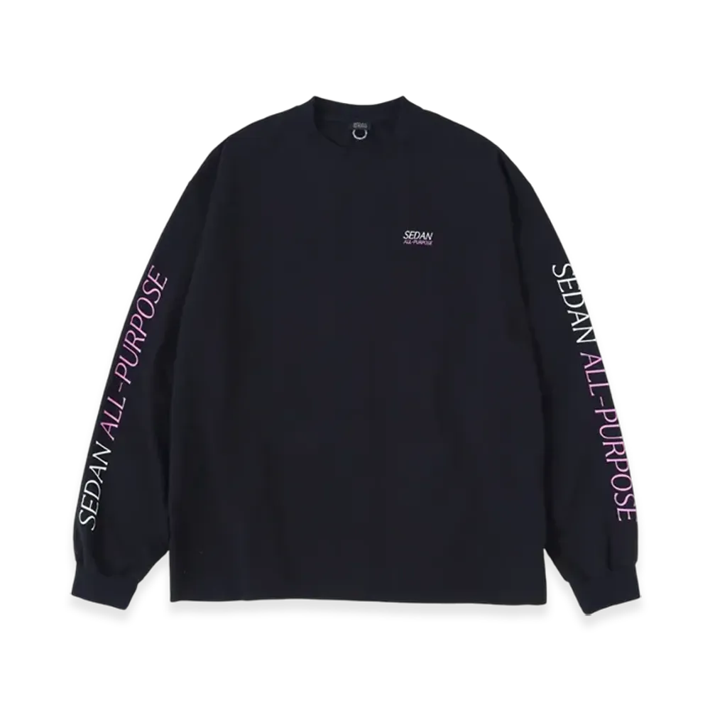 SEDAN ALL-PURPOSE OG Logo L/S Tee "Black"