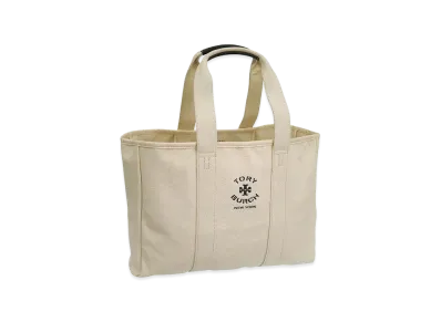 TORY BURCH Canvas Tote "Beige"