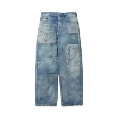 F-LAGSTUF-F Boro Denim Pants "Indigo"