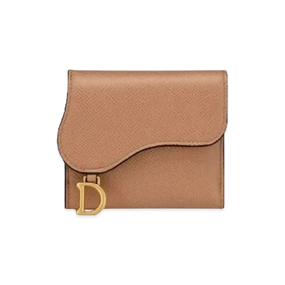 Dior Saddle Lotus Wallet "Beige"