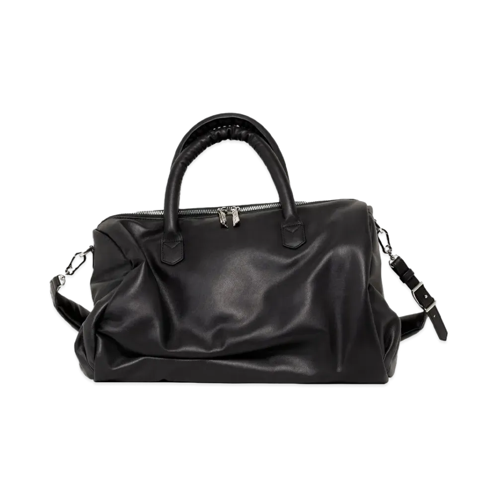 Maison MIHARA YASUHIRO Puffer Boston Bag "Black"