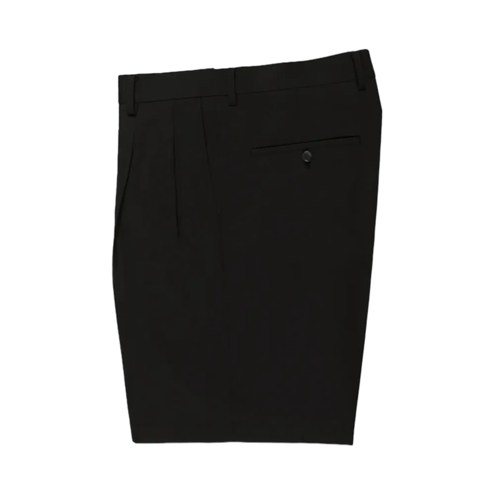 WACKO MARIA Dormeuil / Double Pleated Short Trousers "Black"