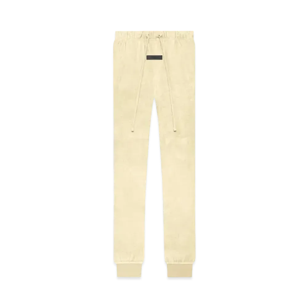 FEAR OF GOD ESSENTIALS Velour Pant "Canary"