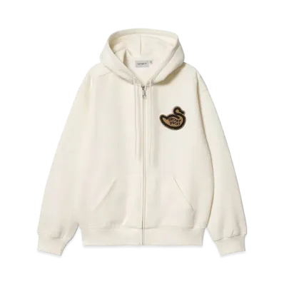 Carhartt WIP Hooded Brown Ducks Jacket "Wax"