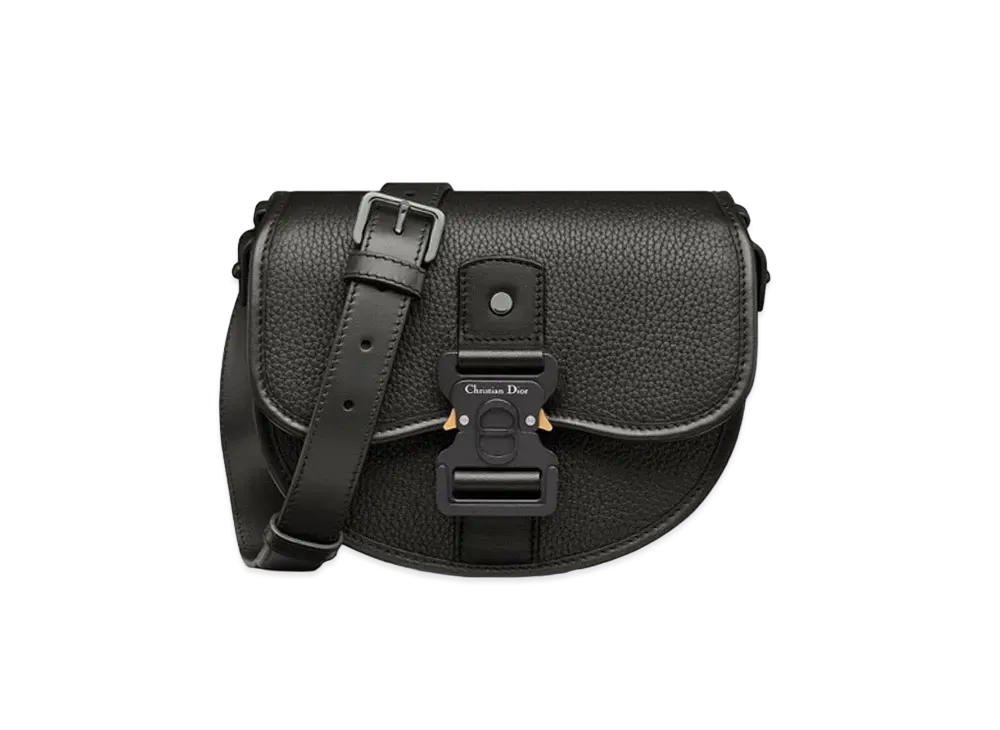 Dior Gallop Messenger Bag Grained Calfskin "Black"