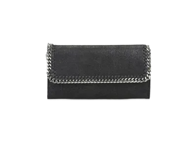 Stella McCartney Falabella Continental Wallet "Black"