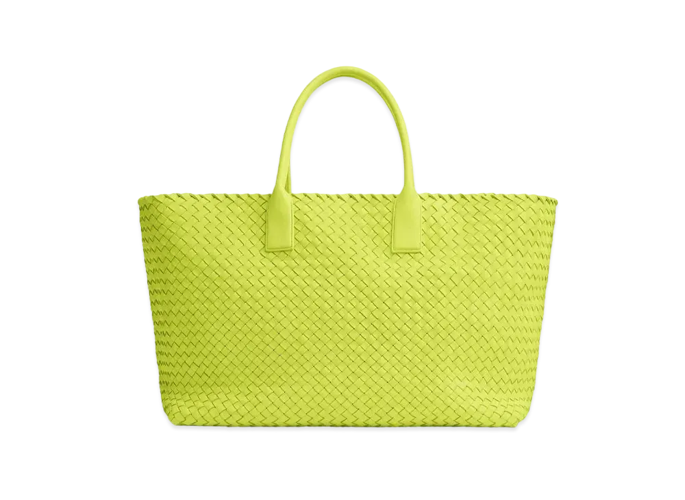 Bottega Veneta Cabat "Acid Kiwi"