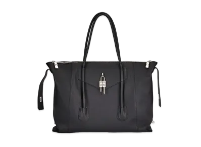 GIVENCHY Large Antigona Lock Soft in Grained Leather "Black"