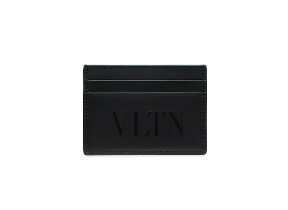 Valentino VLTN Card Case "Black/Black"