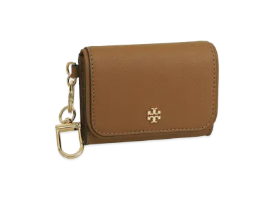 TORY BURCH Emerson Flap Card Case "Moose"