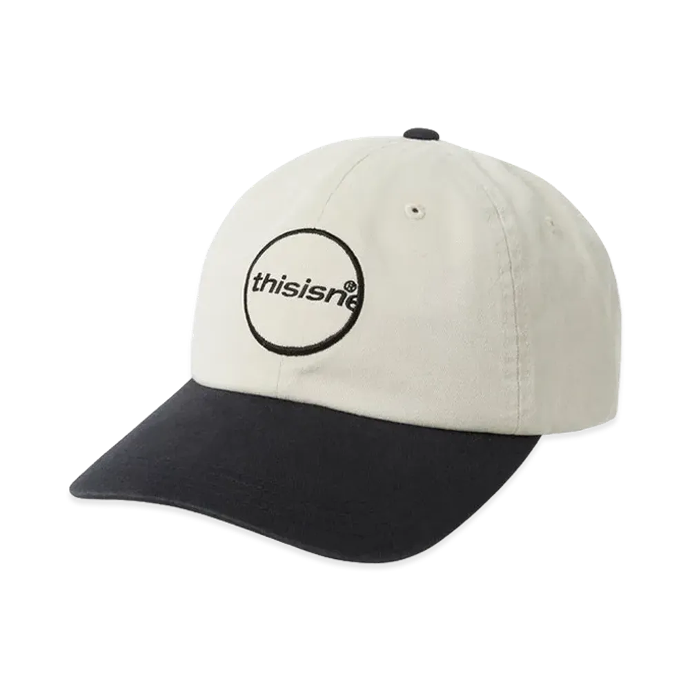 thisisneverthat C-Logo Patch Cap "Ivory/Navy"