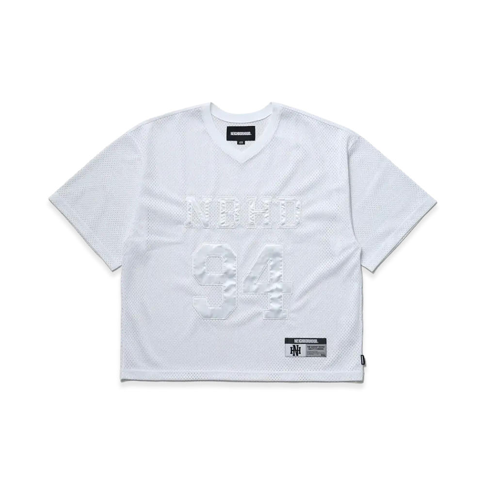 NEIGHBORHOOD Mesh Hockey Shirt SS "White"
