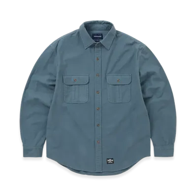 thisisneverthat Flannel Country Shirt "Slate"