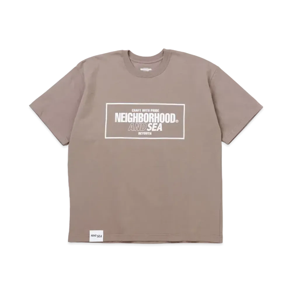 WIND AND SEA x NEIGHBORHOOD S/S Tee "Brown"