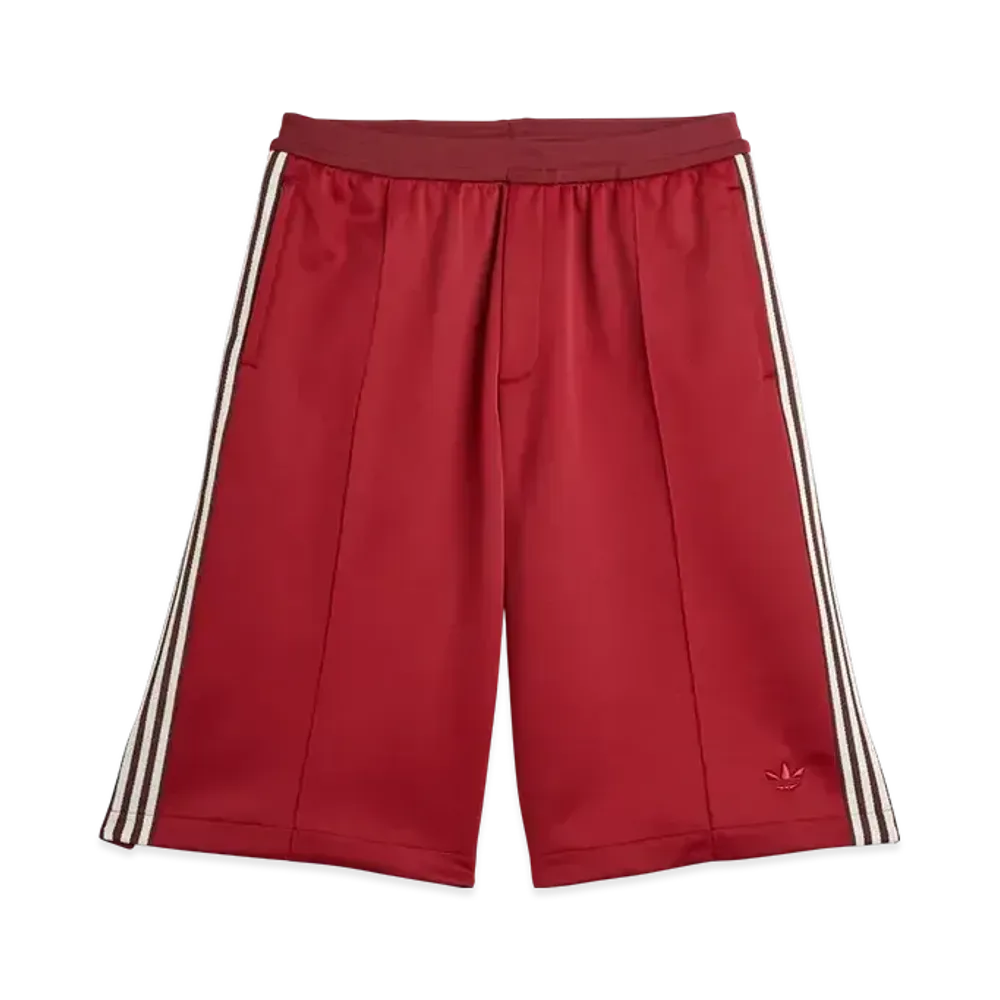 adidas x Wales Bonner Track Shorts "Collegiate Burgundy"