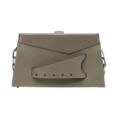 Maison Margiela Snatched Shoulder Clutch Bag Small "Dark Gray"