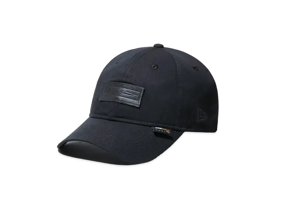 Yohji Yamamoto Pour Homme NEW ERA CORDURA 9THIRTY YY LEATHER PATCH "Black"