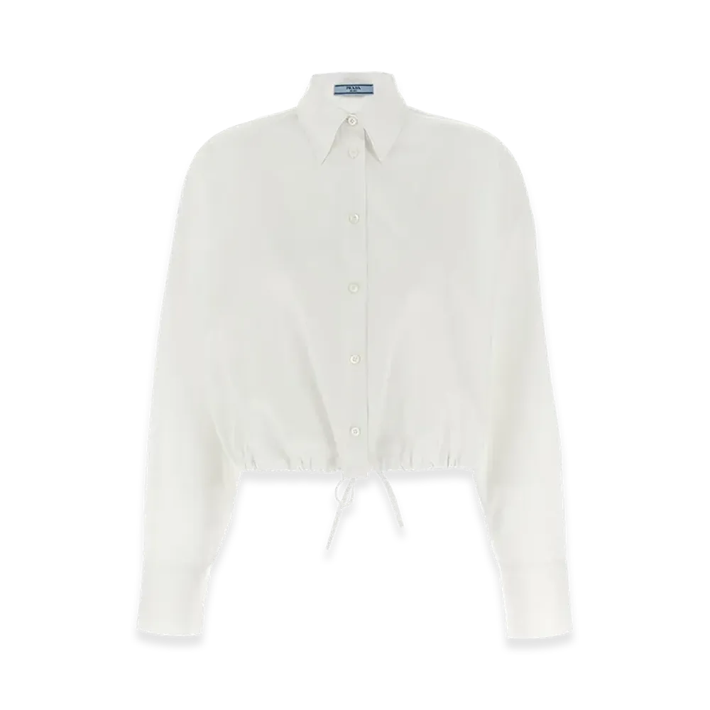 PRADA Women's Cotton Shirt "White"