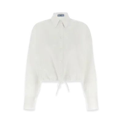 PRADA Women's Cotton Shirt "White"