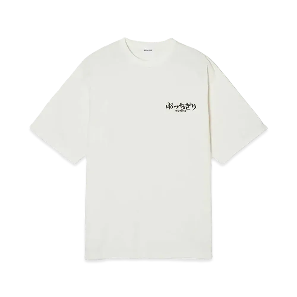 BUENA VISTA Butchigiri BV tee "WHITE"