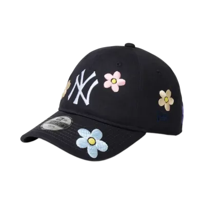 NEW ERA Youth 9Twenty MLB Flower Embroidery New York Yankees "Navy"