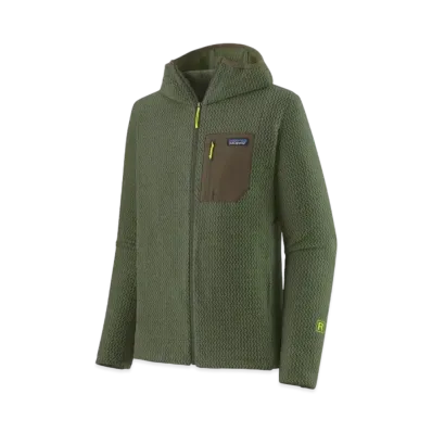 Patagonia Men's R1 Air Full Zip Hoodie "Pine Green"