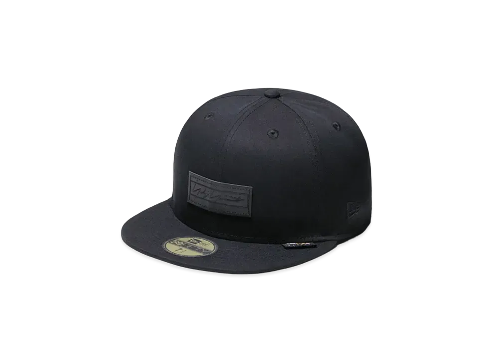 Yohji Yamamoto Pour Homme NEW ERA CORDURA 59FIFTY YY LEATHER PATCH "Black"