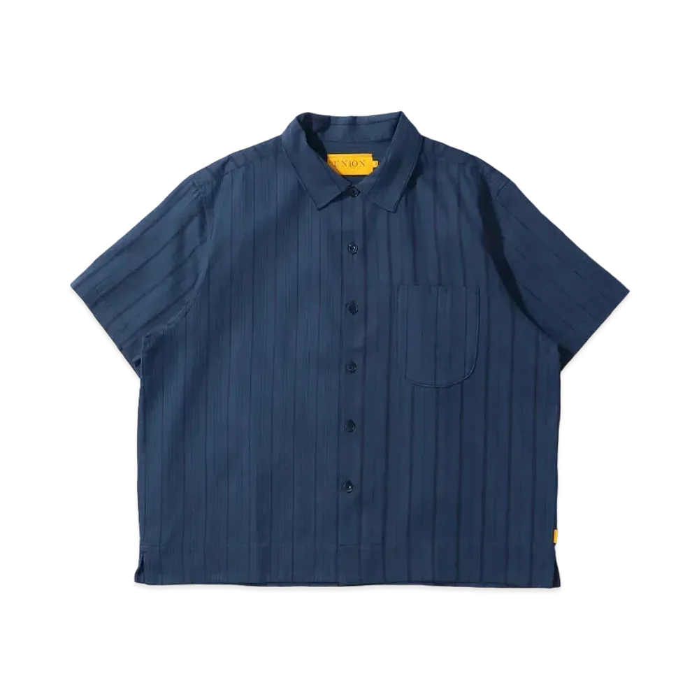 UNION Spivey SS Woven "Navy"
