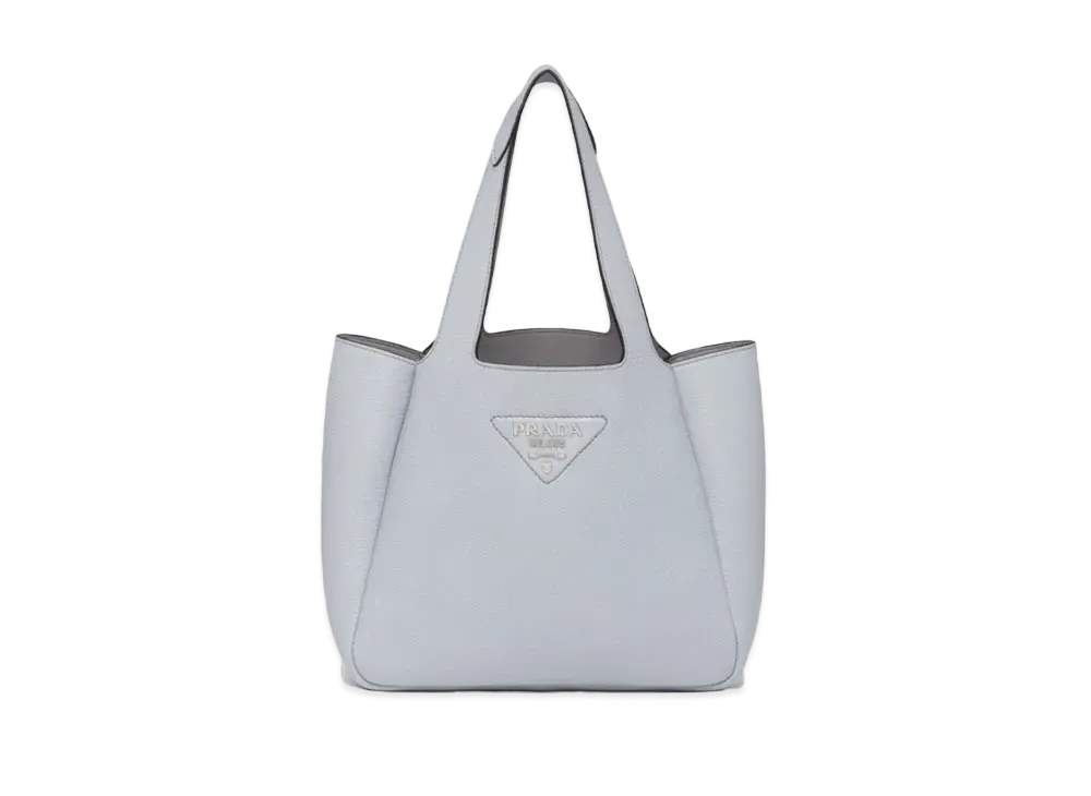 PRADA Dynamique Leather Tote Bag "Cornflower"
