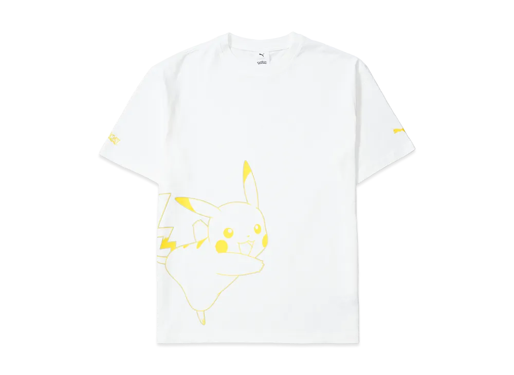 PUMA x Pokemon Relaxed Graphic Tee "White"