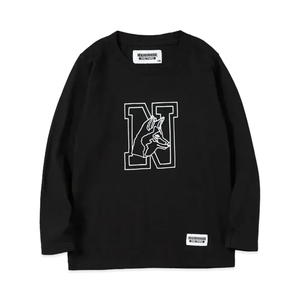 NEIGHBORHOOD OT-4 / C-TEE . LS "Black"