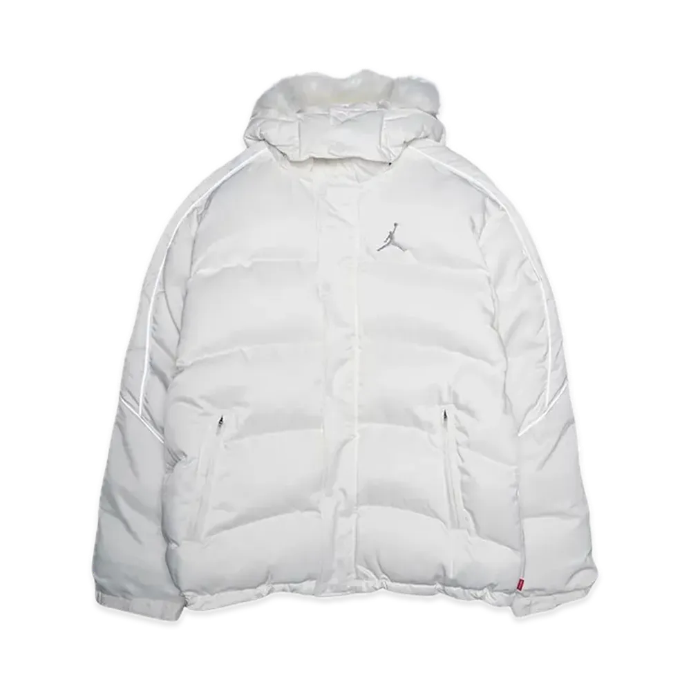 Supreme x Jordan Puffer Jacket "Sail"