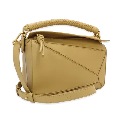 LOEWE Puzzle Bag Small "Sahara"
