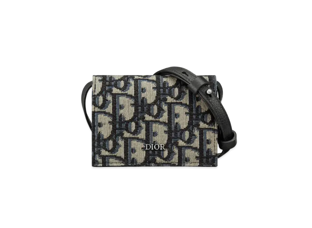 Dior Nano Pouch Dior Oblique Jacquard "Beige"