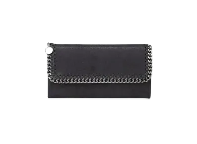 Stella McCartney Falabella Continental Wallet "Slate"