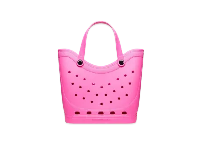 BALENCIAGA Crocs Large Tote Bag "Pink"