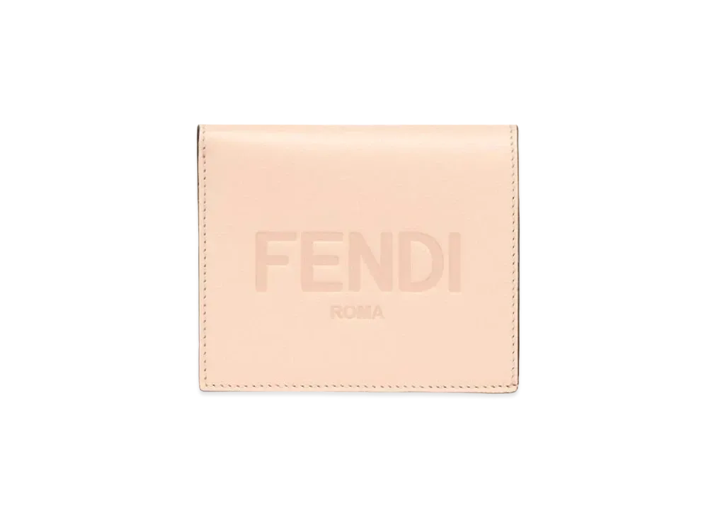 FENDI Small Leather Wallet "Pink"