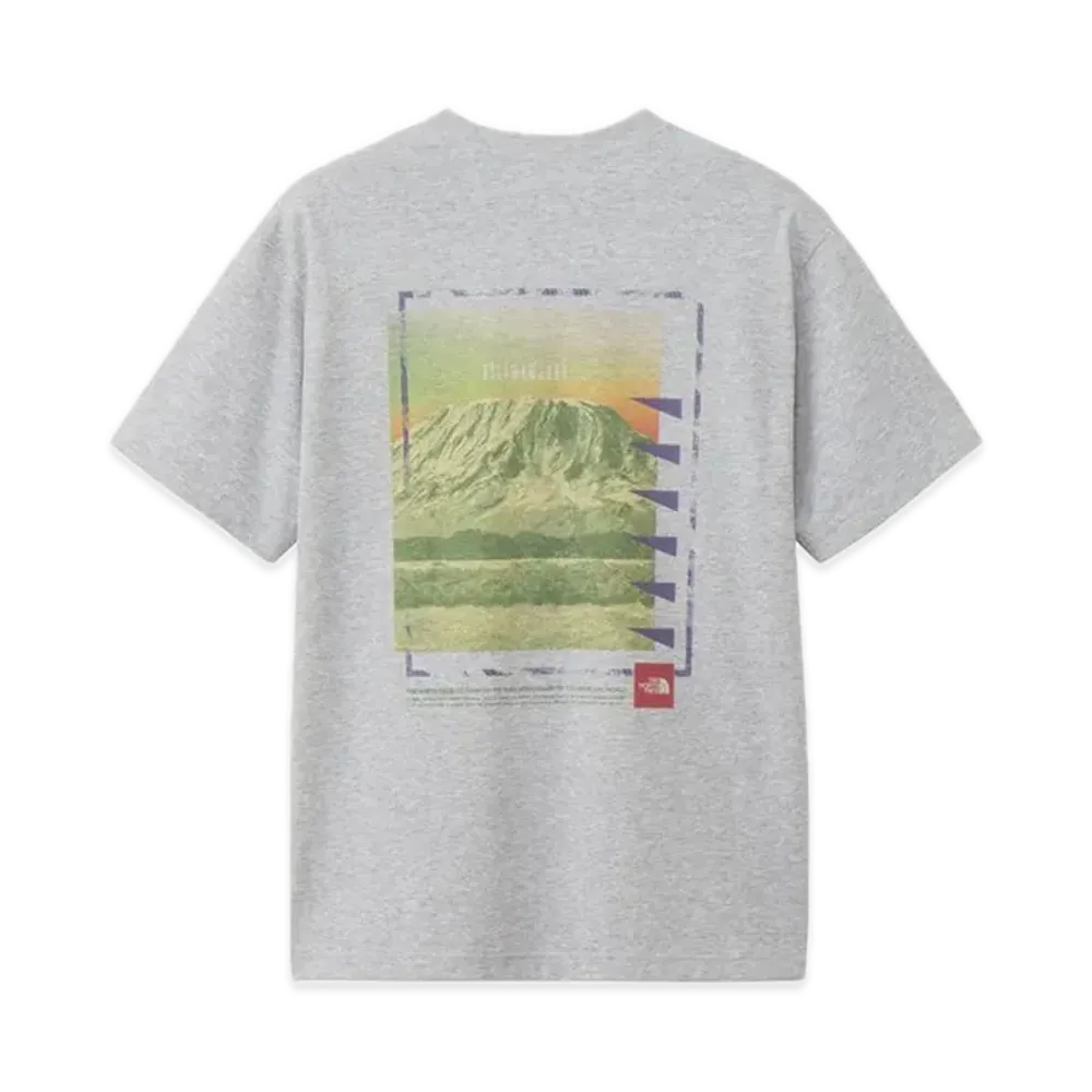 The North Face Short Sleeve Flash Dry Seven Summits Graphic Tee "Mix Gray"