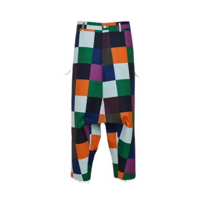 COMME des GARCONS HOMME PLUS Check Sarrouel Pants "Multi"