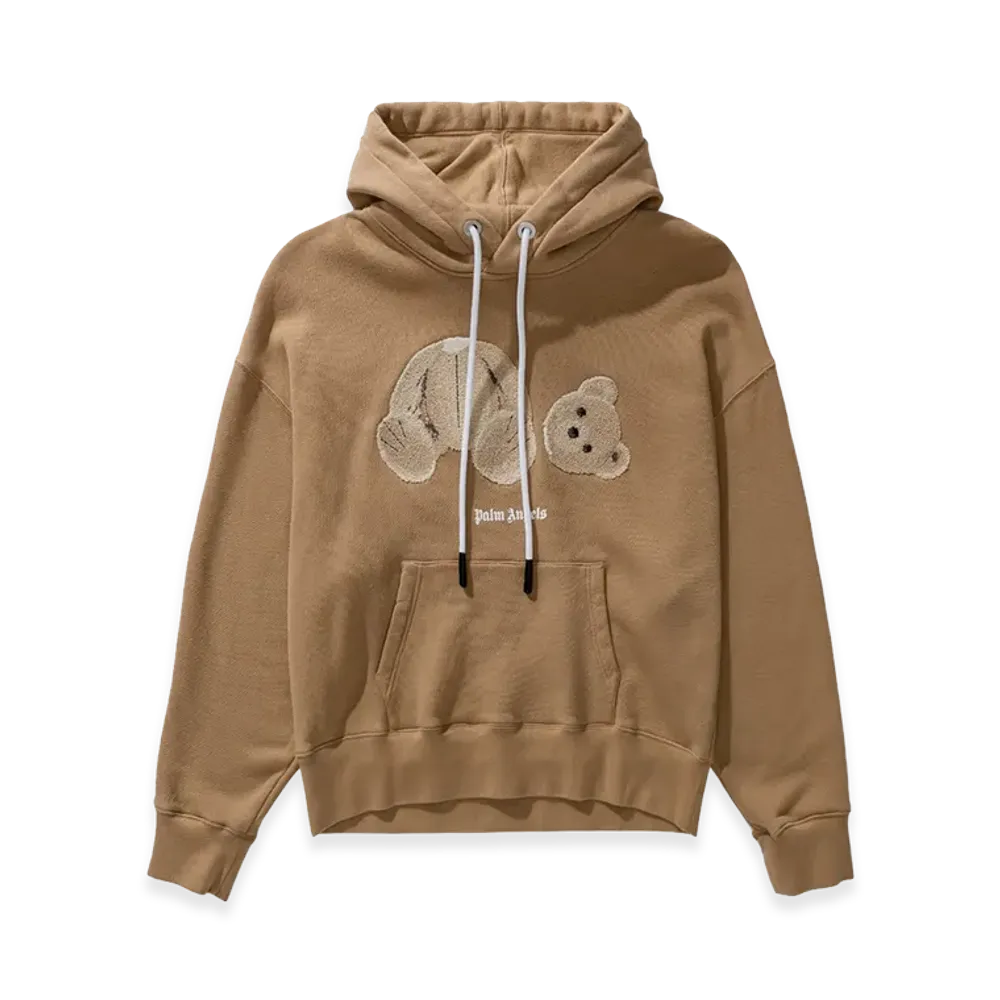 PALM ANGELS Bear Hoodie "Brown"