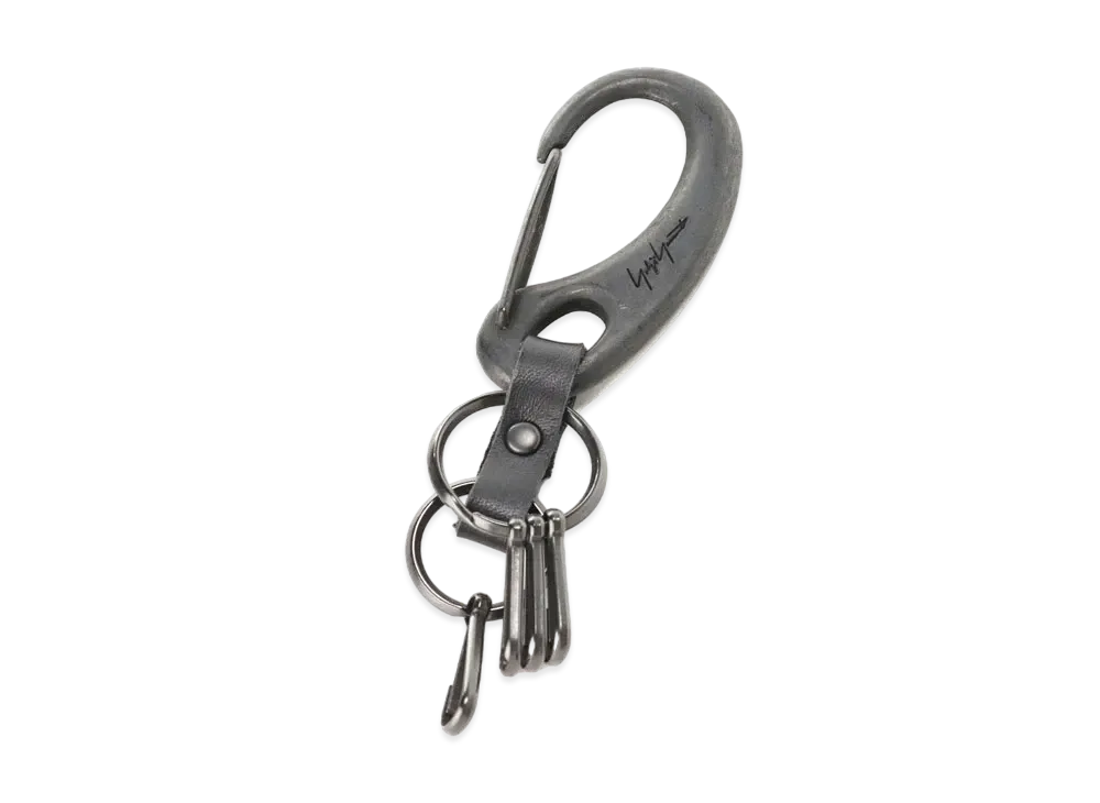 Yohji Yamamoto Pour Homme METAL CARABINER "Black"